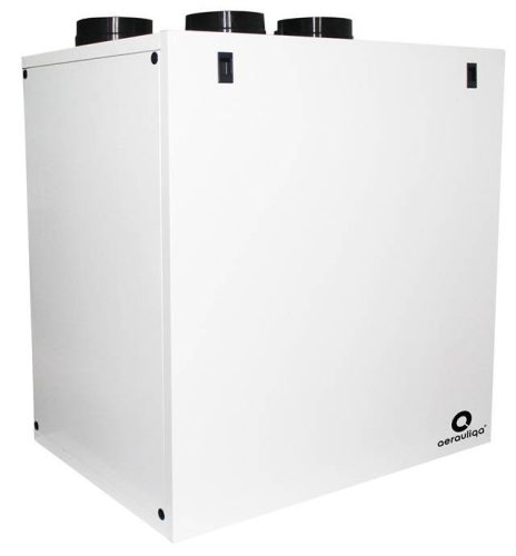 AERAULIQA QR-550 A KÖZPONTI HŐVISSZANYERŐS SZELLŐZTETŐ / 550 M3/H / 385 M2