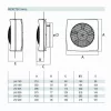Cata LHV-190 axiális ventilátor