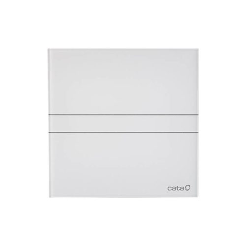 Cata E-120GTH páraérzékelős fehér elszívó ventilátor üveg előlappal