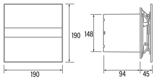Cata E-150G AXIÁLIS VENTILÁTOR