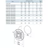 Vents OVK 4E 450 axiális ventilátor