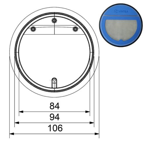 AM - KPK 125 visszacsapó szelep 125mm