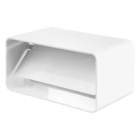  Vents 9191 műanyag négyszög csőtoldó visszacsapó szeleppel 90x220 mm