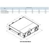 Vents VUT 900 PBE EC R A21 hővisszanyerős légkezelő berendezés