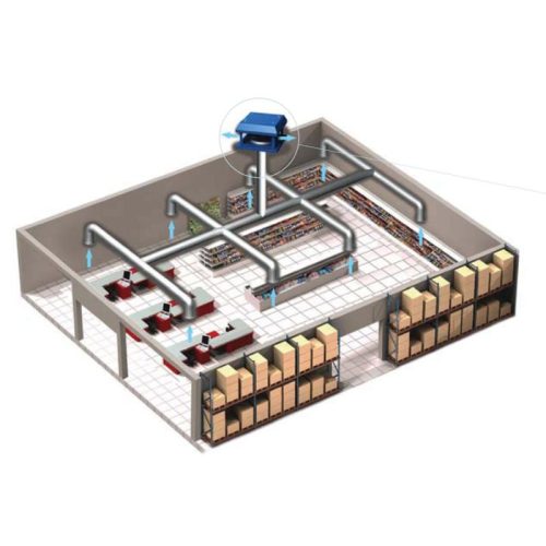 Vents VKH 2E 220 ipari tetőventilátor