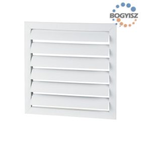   Vents GR 350x350 ipari szellőzőrács, műanyag KERET, műanyag LAMELLÁK 364