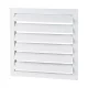 Vents GR 350x350 mm gravitációs zsalus műanyag szellőzőrács