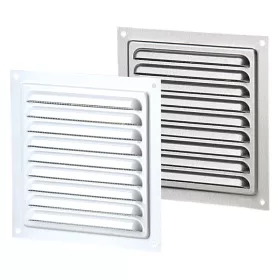 Vents MVM 125S A fehér alumínium szellőzőrács