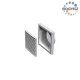 Vents MV 101 VS ABS műanyag szellőzőrács CSŐCSATLAKOZÓVAL, VÍZSZINTES RÁCSOZÁSSAL 154X154 D=100