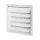 Vents GRM 250 gravitációs zsalus fém keretes szellőzőrács 166x166mm