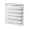 Vents GRM 350 gravitációs zsalus fém keretes szellőzőrács 266x266mm