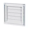 Vents GRM 485 gravitációs zsalus fém keretes szellőzőrács 400x400mm