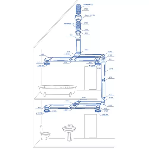 Vents DG 500x500 GIPSZKARTONBA ÉPÍTHETŐ ELLENŐRZŐ ABLAK
