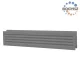 Vents MV 430/2 műanyag AJTÓRÁCS DUPLA CSOMAGOLÁSSAL 453X91 szürke