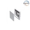 Vents MV 100 VUS műanyag szellőzőrács LAPOS ÉS KÖRCSATORNA 154X154 D100-125/55X110