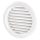 Vents MV 80 BVS kerek fehér szellőzőrács szúnyoghálóval 80mm