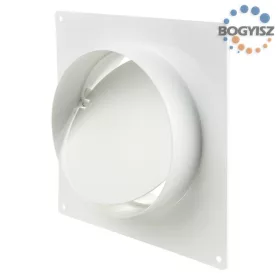   BlauPlast RVPK 100 mm csőtoldó visszacsapószeleppel ventilátorhoz