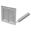 Vents MV 205x205 ragasztható műanyag szellőzőrács