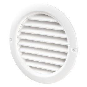   Vents MV 100 BVS kerek fehér szellőzőrács szúnyoghálóval 100mm
