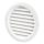 Vents MV 125 BVS kerek fehér szellőzőrács szúnyoghálóval 125mm