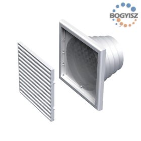   Vents MV 120 VNS műanyag szellőzőrács CSŐCSATLAKOZÓVAL 187X187