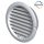 Vents MV 150 BVRD kerek szellőzőrács szúnyoghálóval SZABÁLYOZHATÓ ZSALUVAL, ÁLLÍTHATÓ CSŐCSATLAKOZÓVAL D/KÜLSŐ/=200 D=100/15