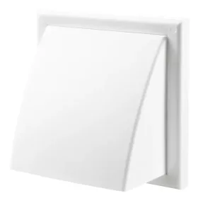   DECOR 155x155HK kültéri műanyag szellőzőrács visszacsapóval
