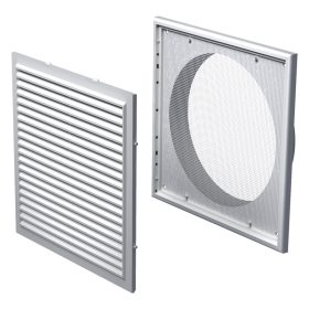   Vents MV 250/200 VS műanyag szellőzőrács CSŐCSATLAKOZÓVAL 250X250 D=200