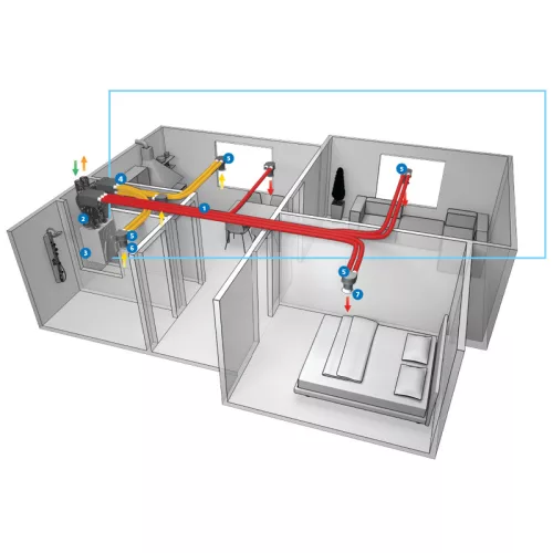 BlauPlast FK 110x55/1.5 lapos csatorna