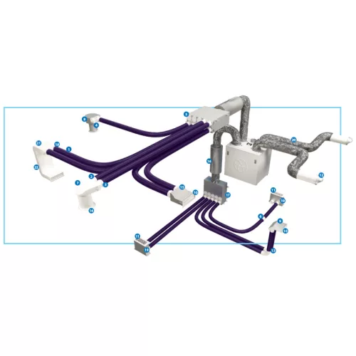 BlauPlast FK 110x55/1.5 lapos csatorna