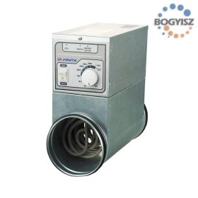   Vents NK 250-9,0-3U FŰTŐSZABÁLYOZÓVAL SZERELT ELEKTROMOS FŰTŐELEM