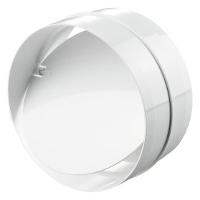   Vents 4141 P műanyag körcsatorna csőtoldó visszacsapó szeleppel 200mm