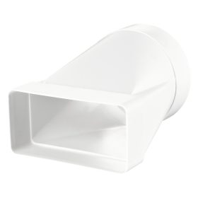 Vents 511 P műanyag légcsatorna átalakító 55x110-100mm