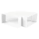 Vents 5251 P vízszintes könyök 90 fokos idom lapos légcsatornához 50x110mm