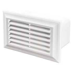 Vents 571 P lapos légcsatorna végzáró rács 60x120mm