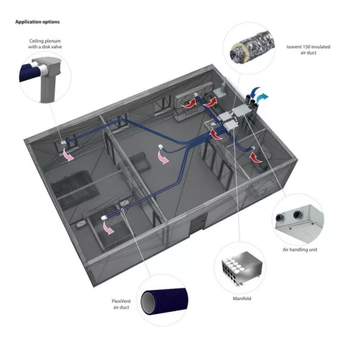 Vents VUT 350 PB EC R A14 központi hővisszanyerő