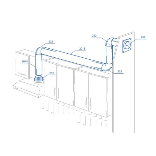 Vents MVM 250x80 FÉM AJTÓRÁCS FEHÉR 250X80