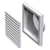 Vents MV 100 VS ABS műanyag szellőzőrács csőcsatlakozóval 154x154mm