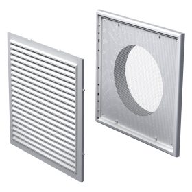   Vents MV 250/150 VS fehér műanyag szellőzőrács csőcsatlakozóval