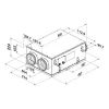 Vents VUT 100 P MINI hővisszanyerős légkezelő berendezés