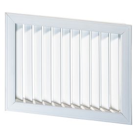 Vents NUN 200x200 mm műanyag ipari szellőzőrács