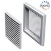 Vents MV 101S műanyag szellőzőrács VÍZSZINTES RÁCSOZÁSSAL 154X154