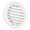 Vents MV 50/2 BVS kerek fehér szellőzőrács szúnyoghálóval 50mm