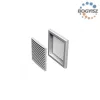 Vents MV 121S műanyag szellőzőrács VÍZSZINTES RÁCSOZÁSSAL 187X187