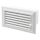 Vents 572 P lapos légcsatorna végzáró rács légáram-szabályozóval 60x120mm