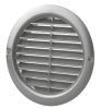 Vents MV 150 BVS kerek szürke szellőzőrács szúnyoghálóval 150mm
