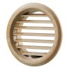 Vents MV 50/2 BVS kerek bükk színű szellőzőrács szúnyoghálóval 50mm