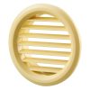 Vents MV 80 BVS kerek bézs szellőzőrács szúnyoghálóval 80mm