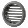Vents MV 50/2 BVS kerek szürke szellőzőrács szúnyoghálóval 50mm