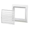 Vents MV 103S műanyag ívelt rács 156x151mm